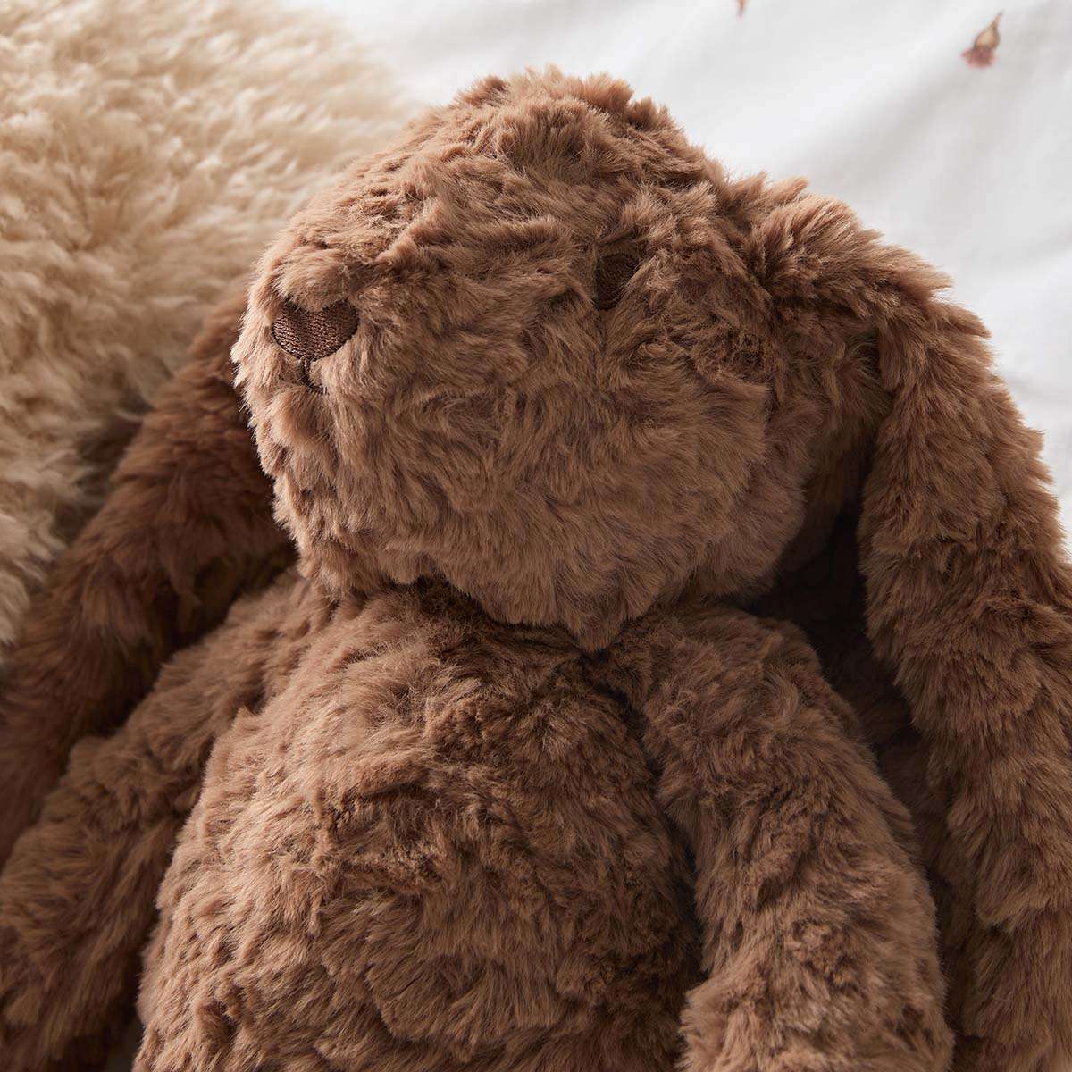 Rosie Rabbit Plush Toy Large - Chocolate - Image 4