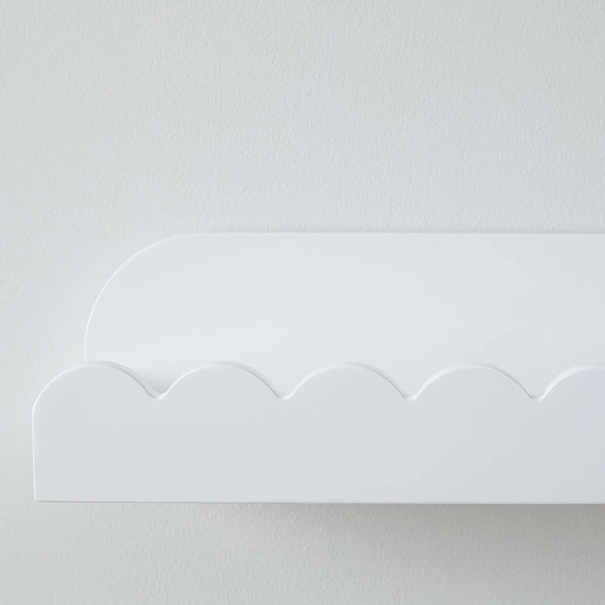 Sarah Scalloped Wall Shelf - White - Image 6