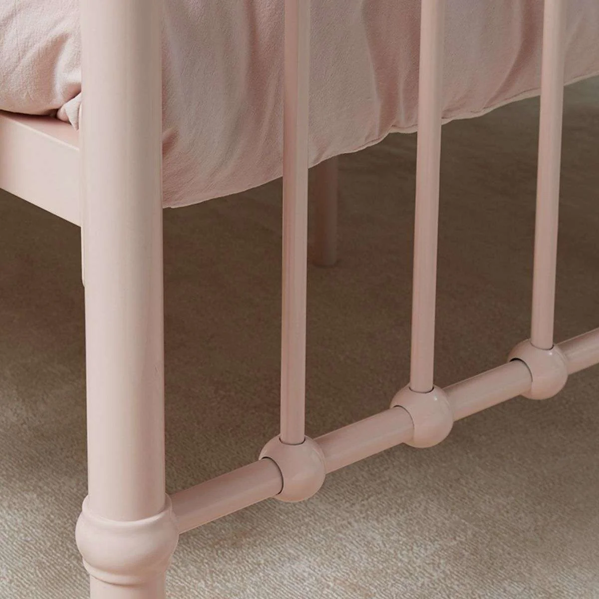 Sonata Bed - King Single - Pink - Image 4
