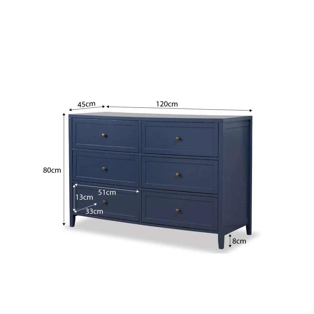Cove Six Drawer - Midnight Bundle - Image 4