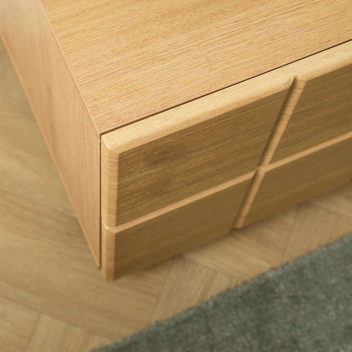 Sonny Checkerboard Bedside - Natural - Image 7