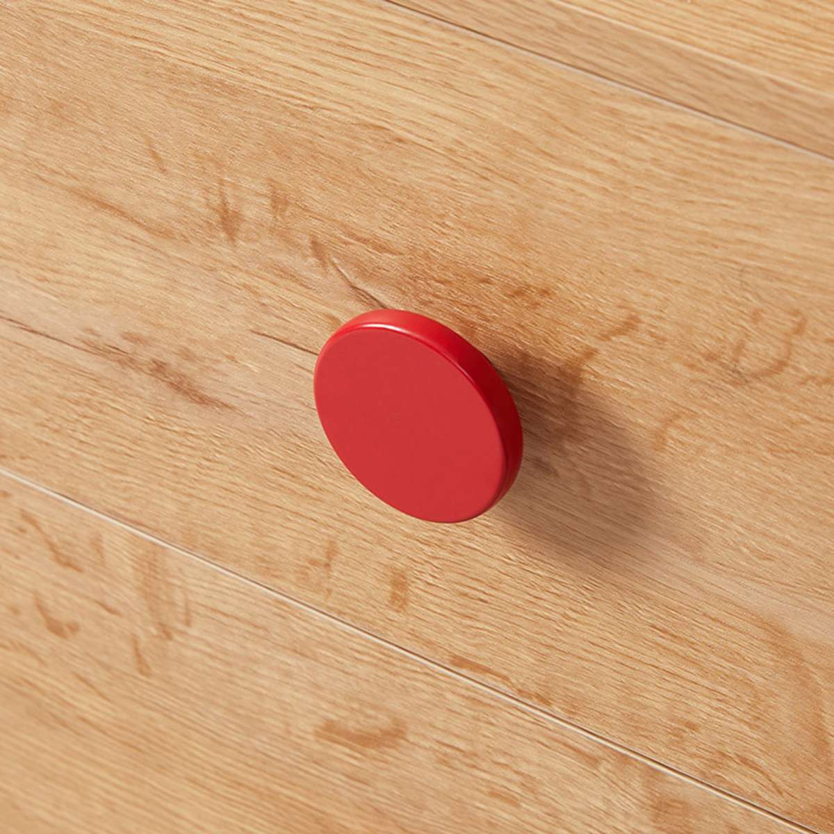 Spotty Bedside Table - Red - Image 9