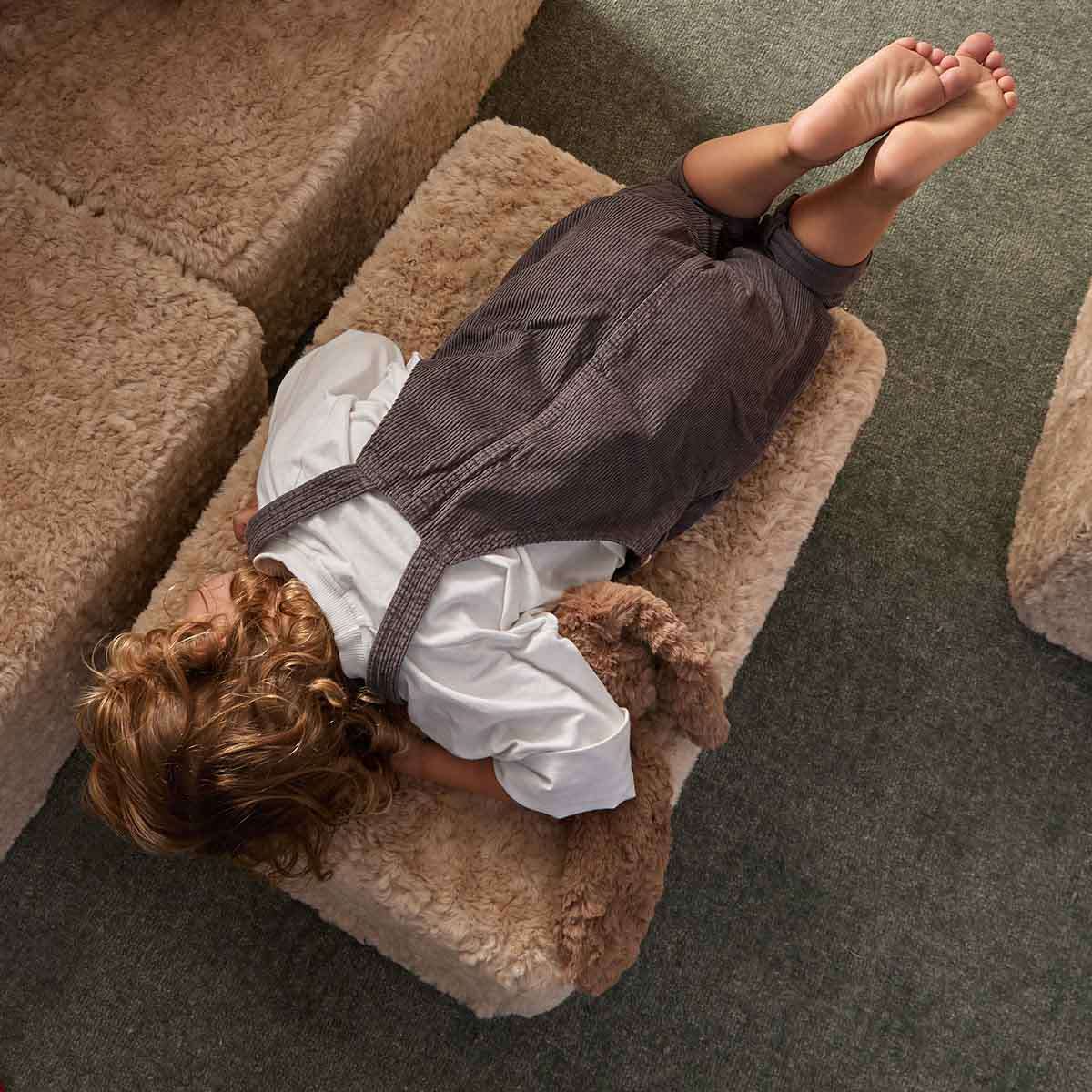 The Mini Chill Ottoman - Beige - Image 3