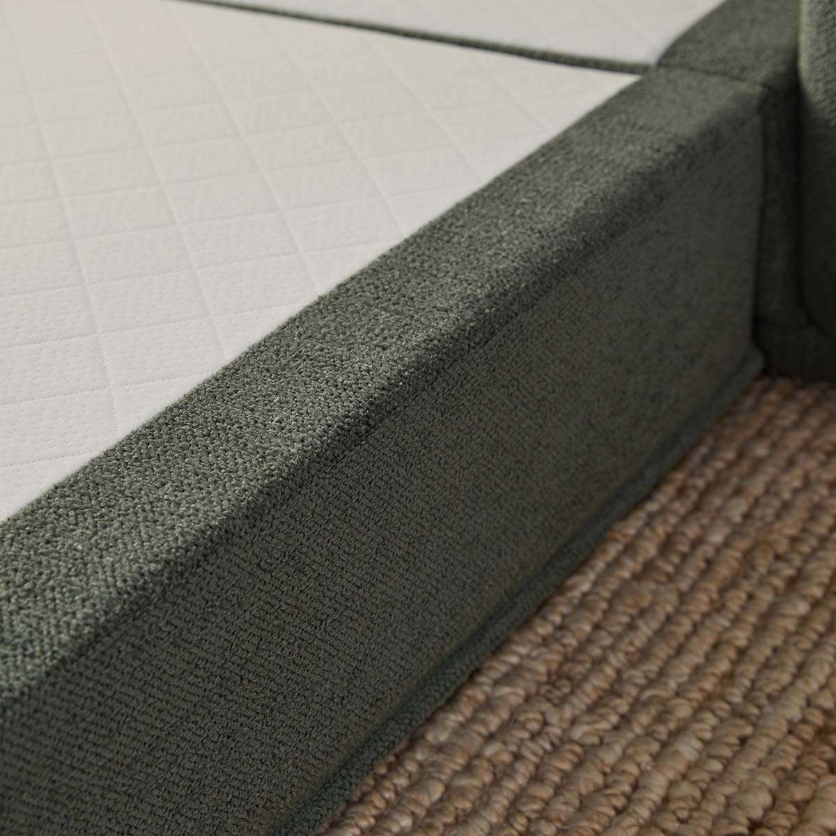 Tobie 2 Seater Sofa Bed - Dark Green - Image 12