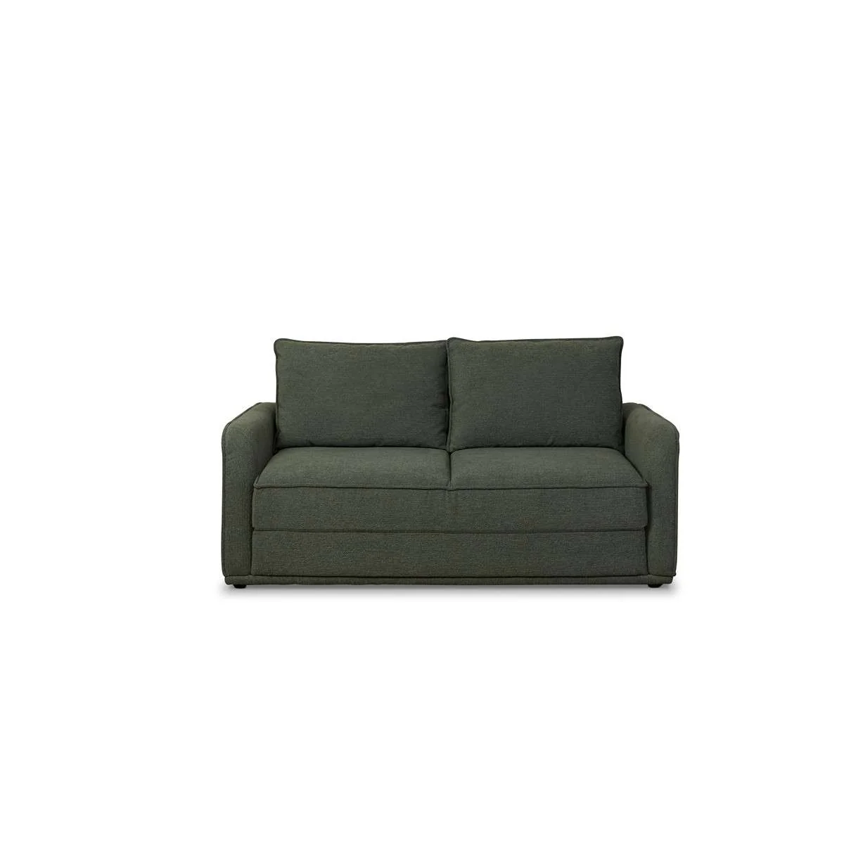 Tobie 2 Seater Sofa Bed - Dark Green - Image 17