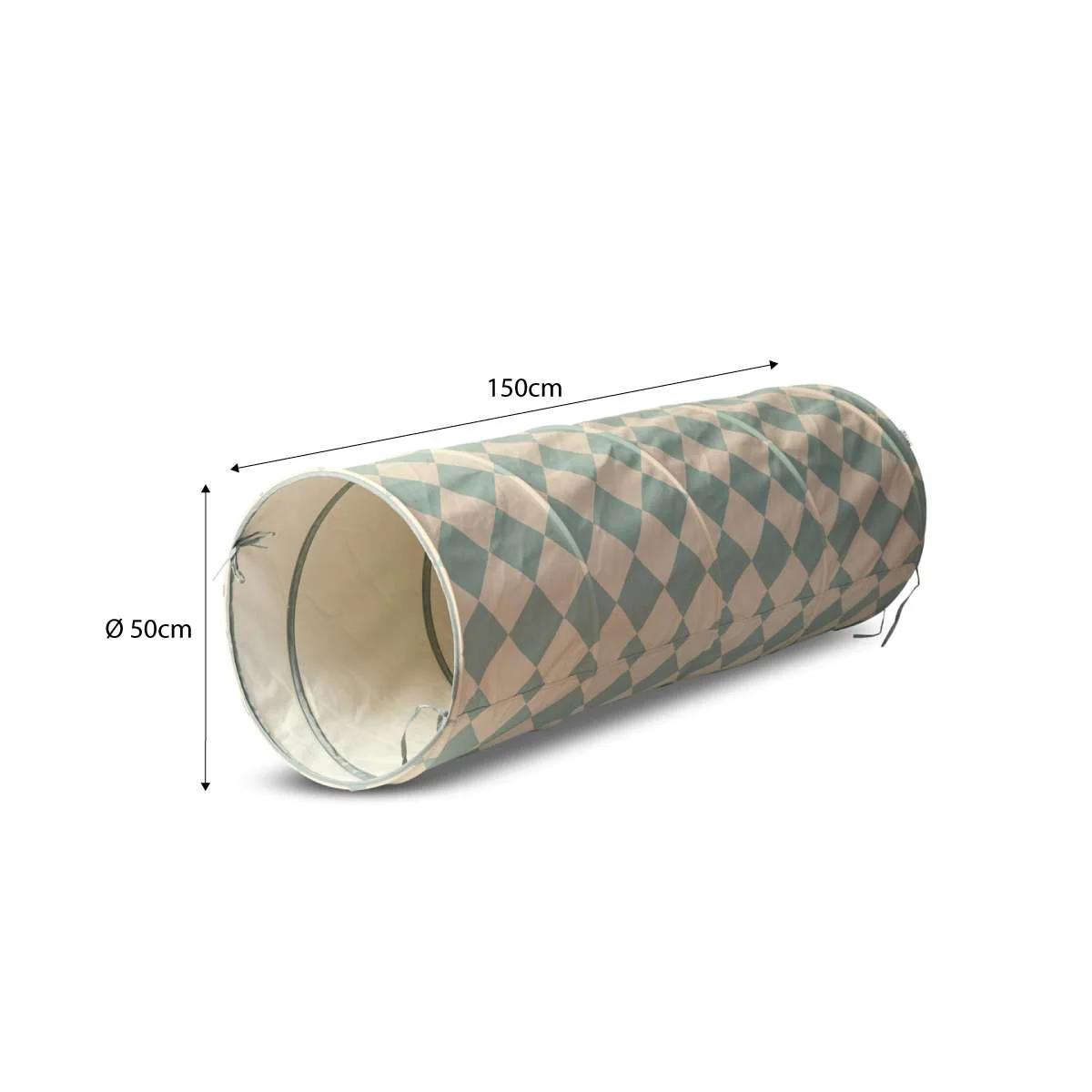 Tunnel - Green/Cream Checkerboard - Image 6